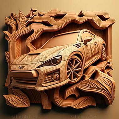 3D model Subaru BRZ (STL)